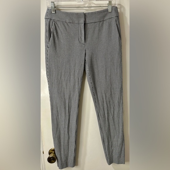 Loft Marisa Gingham Pants, 2P - Picture 1 of 4